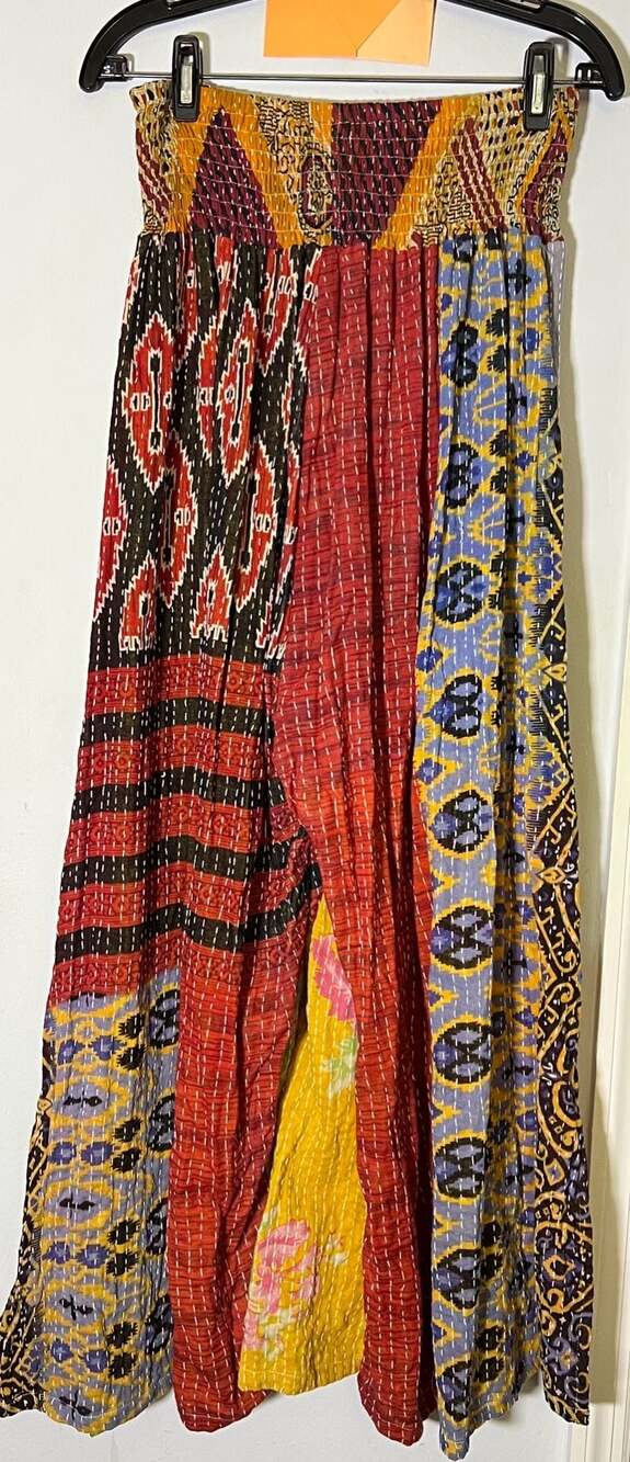 Kantha Bae Synergy Side Slit Pants One Size